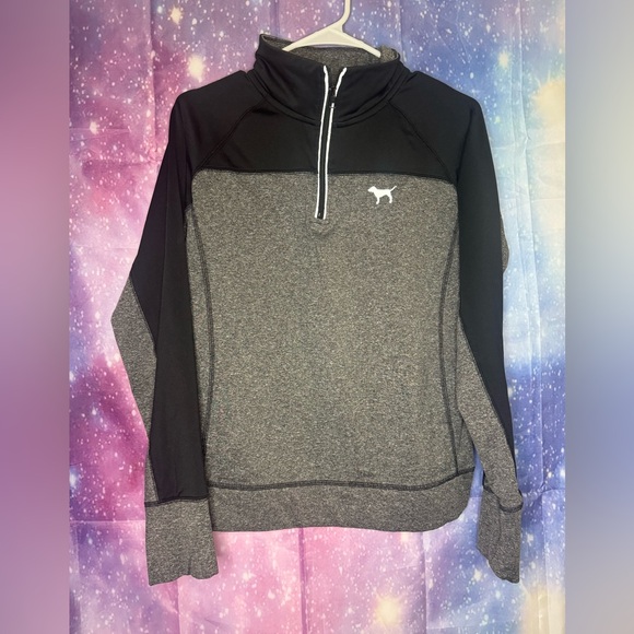 Victoria’s Secret pink 3/4 zip - Picture 1 of 3